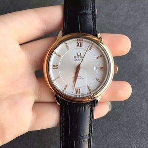 Uusi hieno jäljitelmä replica Omega Difei sarjan ultra-ohut kulta timantti automaattinen mekaaninen watchJF Factory Longines Master Series L2.793.4 Mechanical Miesten Watch Roman Scale 40mm