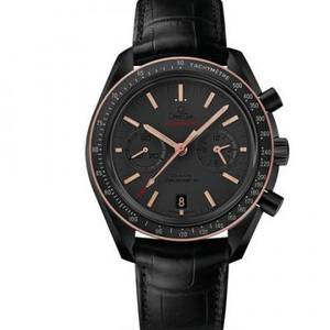 Omega Speedmaster 311.63.44.51.06.001 -sarjan kuun tumma puoli Uusi kasvot keraaminen rengaskaari miesten kello