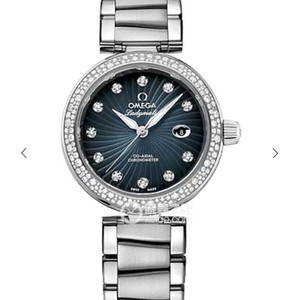 Omega De Ville Linnunpesä 425.35.34.20.56.00 Mekaaninen Ladies Watch