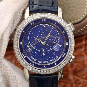 Patek Philippe päivitetty Starry Sky 5102 Sky and Moon Geneva Sky Series Miesten mekaaninen Katsella Korkea jäljitelmä Watch