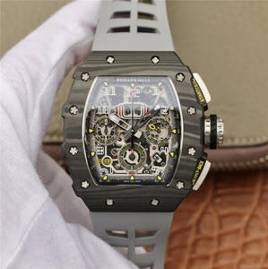 KV Richard Mille Miller RM11-03-sarjan miesten mekaaninen kello (harmaa hihna)