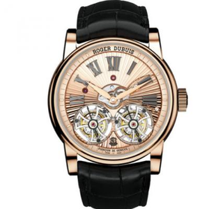 JB Factory Roger Dubuis tosi kaksinkertainen turbilloni RDDBHO0571 kaksinkertainen turbillon yläkellon kallein turbillon