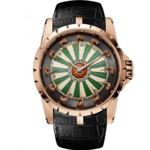 Roger Dubuis pyöreän pöydän ritarit RDDBEX0398 miesten mekaanisen kellon väri pyöreän pöydän