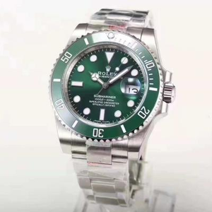 N Factory V8 versio Rolex Submariner sarjan vihreä vesi aave kalenteri sukellus katsella, korkein versio alkuun replica katsella 904