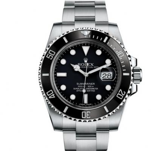 NAIL Rolex 116610LN-9720 Blackwater Ghost miesten katsella ruostumatonta terästä hihna automaattinen mekaaninen liike lähellä pohja