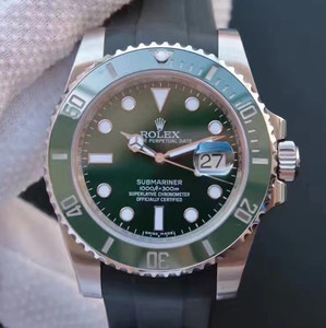 Rolex Vihreä vesi Ghost Green Ghost v7 Edition SUB Submariner-sarjan 116610LV nauha malli