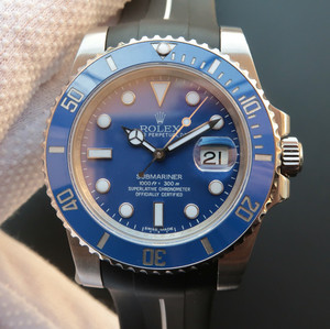 Rolex SUB Submariner -sarja 116619LB Sininen vesi Ghost Blue Ghost V5 Edition Tape