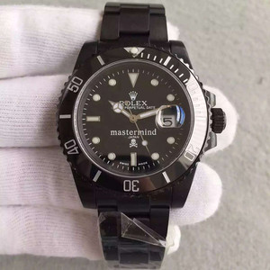 Rolex Submariner, halkaisija 40mm. 2836 mekaaninen liike, miehet, ruostumaton teräs, lähipohja watchRolex Daytona Gypsophila v6s versio mekaaninen miesten katsella