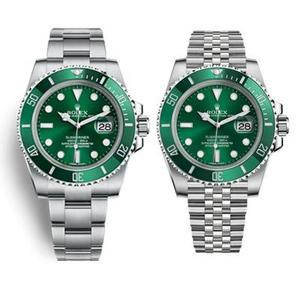 V9 Factory Rolex Green Water Ghost 116610 Miesten mekaaninen Watch 3135 Movement 904 Steel Upouusi Green Water Ghost (viiden baht hihna ilmaiseksi)