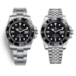 V9 Rolex Blackwater Ghost Submariner 116610LN Super Copy Musta Ghost Miesten mekaaninen katsella 3135 liikkeen ja 904L teräs vapaa viisi helmiä hihna