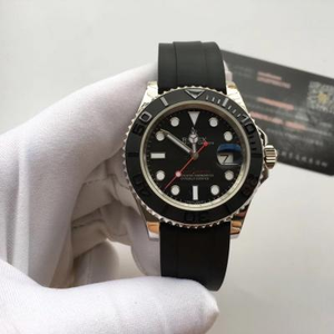 Yksi yhteen replica Rolex 116655 Yacht-Master-sarjan mekaaninen miesten katsella (ruostumaton teräs versio)