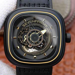 SV Seitsemän perjantai SevenFriday Avaruusalus Cool Miesten Watch