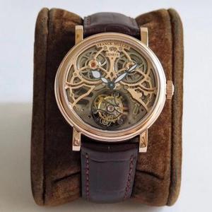 Kunnia TW-Franck Muller GIGA Pyöreä Luuranko Tourbillon Watch järkyttynyt markkinoilla Tourbillon Movement