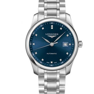 V9 Factory Watch Longines Master Series L2.793.4.97.6 Kolmen käden kalenteri Sininen Pinta