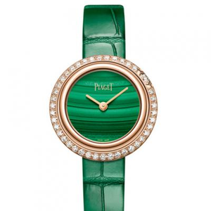 Uudelleen kaiverrettu Piaget Possession G0A43087 Ladies Quartz Watch uutta ruusukultaa