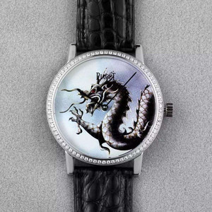 Piaget Dragon ja Phoenix-sarja GOA36540 muodollinen katsella erittäin ohut