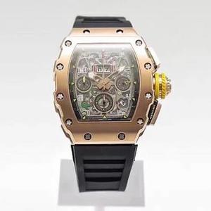 Kv Richard 011 iskee Richard Mille RM11-03RG sarjan high-end laatu miesten mekaaninen kellot