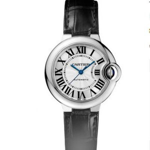 v6 usine Cartier ballon bleu W6920085 montre mécanique dames (33mm).