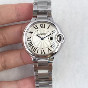 TW Factory Cartier Ballon bleu (33MM) montre pour dames mouvement à quartz suisse