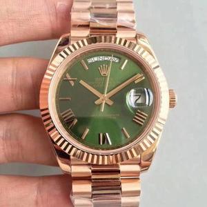 Taiwan Evergreen nouvelle présidentielle 18k épais d’or jour-date 40mm, subvertissant l’artisanat traditionnel, tous à l’intérieur et à l’extérieur sont enveloppés dans l’or 18k