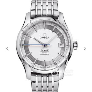 VS Omega De Ville "Owl Eyes" Steel Belt Crocodile Leather Released! Montre homme 41 mm