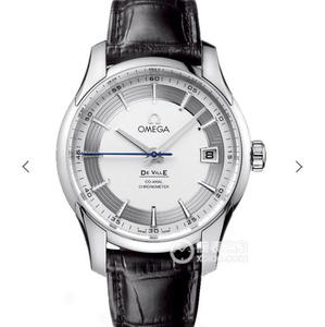 VS Omega De Ville "Owl Eyes" Steel Belt Crocodile Leather Released! Montre homme 41 mm