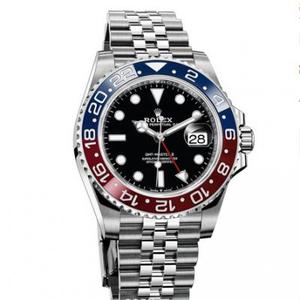 GM Rolex 126710BLRO-0001 Coke ring GMT Master ll montre mécanique pour hommes.