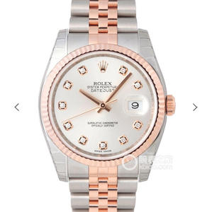 GM nouvelle dame datejust 36 mm or rose 2018 nouvelle datejust série recouverte d'or 14 carats mouvement mécanique automatique bracelet en acier inoxydable