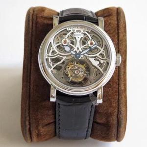 Honoré par TW-Franck Muller Montre Tourbillon Squelette Ronde GIGA Shocked on the Market Mouvement Tourbillon