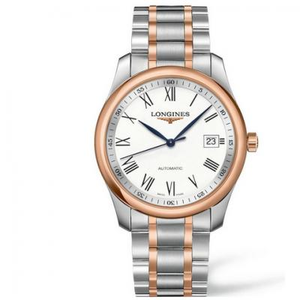 Montre V9 Factory Longines Master Series Trois Aiguilles L2.793.5.11.7 Modèle Calendrier Rose Or Blanc