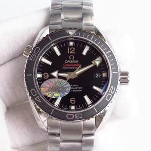 Nouveau MKS Omega Planet Ocean 600m 42mm Series Watch Automatic Mechanical Movement Stainless Steel Strap Men