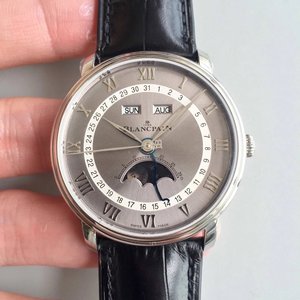 om táirge nua Blancpain villeret sraith clasaiceach 6654 céim ghealach taispeáint an faire leagan is airde ar an margadh