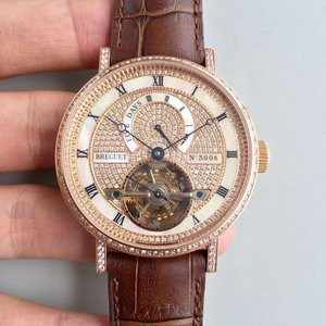 Taispeántas fuinnimh cinéiteach BG Breguet, sapphire dhá thaobh uathoibríoch Gypsophila tourbillon (arna tháirgeadh ag TF)