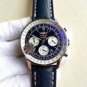 [JF] Breitling One Aviation Chronograph "Sliocht na Gréine" Uaireanta stíl chéanna Feidhmeanna, nóiméad, soicind, féilire, uainiú