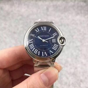 Leagan V6 de Cartier Cartier balún gorm Ballon Bleu W69012Z4 lánúin faire automata meán