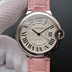 Cartier gorm balún sraith W6900556, samhail baineann 36.6mm trastomhas gluaiseacht meicniúil uathoibríoch