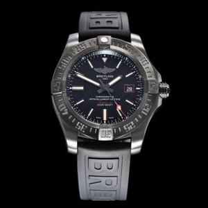 Tá "GF Breitling Blackbird V4 Ultimate Edition" bunaithe go príomha ar an leagan V3 leis na huasghráduithe seo a leanas: strap rubair, faire meicniúil na bhfear