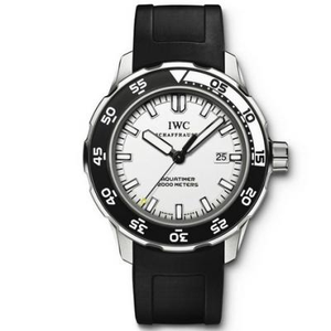 IWC Sraith Mara IW356811 Bunaidh Fíor Oscailte Mold Fir Watch Uathoibríoch Gluaiseacht Meicniúil Silicone Strap