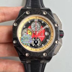 JF boutique AP Sraith GP Darach Ríoga V2 leagan V2 le gluaiseacht chronograph 3126, an leagan is fearr