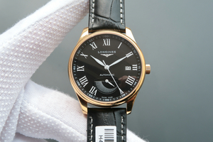 Bréige ard duine le duine Longines L2.708.4.78.3 taispeáint fuinneamh cinéiteach uaireadóir fir 18k ór