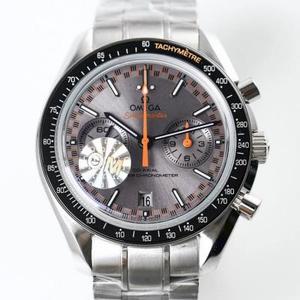 OM: an chronograph rásaíochta Omega is déanaí [SPEEDMASTER] om féinfhorbairt féinfhorbartha 9900 féinfhorbartha.