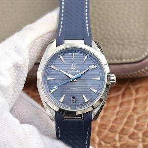 3s Omega Seamaster 41MM feistithe leis an ghluaiseacht is déanaí uile-i-amháin 8900, strap rubair, an rogha is fearr le haghaidh snámha an tsamhraidh