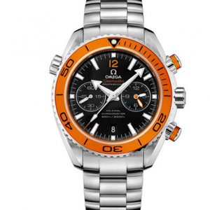 Chronograph Cruinne Omega Seamaster 232.30.46.51.01.002 Faire Meicniúil na bhFear