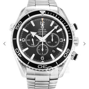 Sraith Omega Seamaster Chronograph Meicniúil Uathoibríoch 7750 Fáinne Strap Cruach Dhosmálta Gluaiseacht Fáinne Ceirmeach.