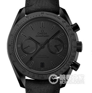 Sraith Omega Speedmaster Moon Dark Face Black Face Belt Men's Watch