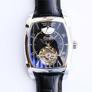 Parmigiani Fleurier KALPA sraith fíor tourbillon faire, gluaiseacht flywheel láimhe barr, faire na bhfear, faire criosParmigiani TONDA sraith PFC222 bunaidh 1:1 macasamhail, faire meicniúil na bhfear, leagan is airde