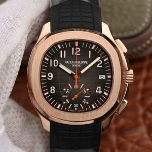 Múnla faire sraith Patek Philippe Aquanaut: 5968A -001 Faire macasamhail barr.