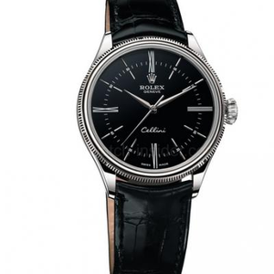 NB Rolex Cellini sraith 50509 macasamhail 3132 gluaiseacht meicniúil uathoibríoch strap fir strap faire Nab Rolex Cellini sraith 50505 macasamhail 3132 gluaiseacht meicniúil uathoibríoch faire na bhfear cowhide