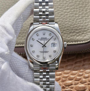 GMF Rolex nuashonrú V2 leagan DATEJUST Super 904L leagan is láidre Nikko cineál 36