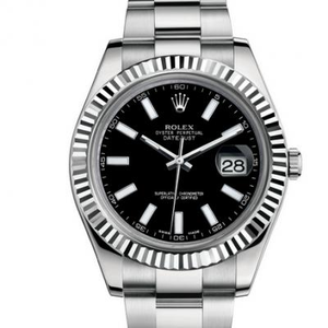 Is é an tsamhail is déanaí de shraith Rolex Datejust II 2016 (samhail 116334) leagan branda nua den ghluaiseacht 3136, osclaítear an leagan bunaidh 1:1,